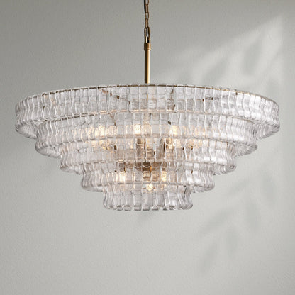 Ghiacco Round Chandelier - Lightings Menu