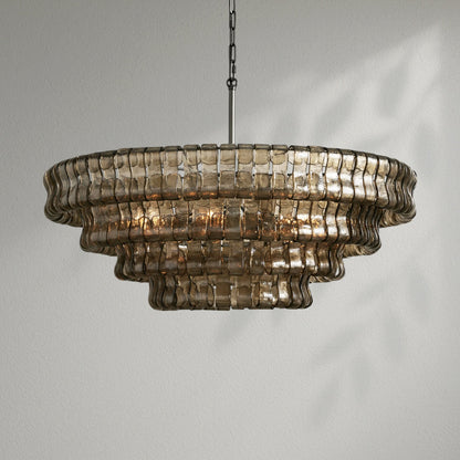 Ghiacco Round Chandelier - Lightings Menu