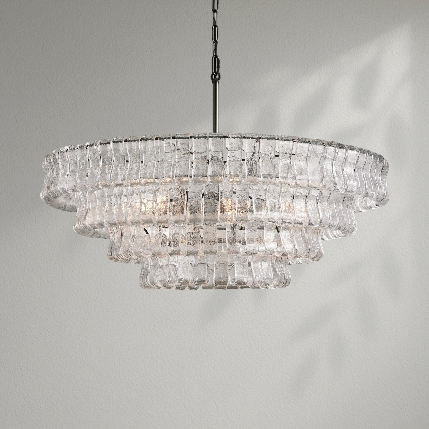 Ghiacco Round Chandelier - Lightings Menu