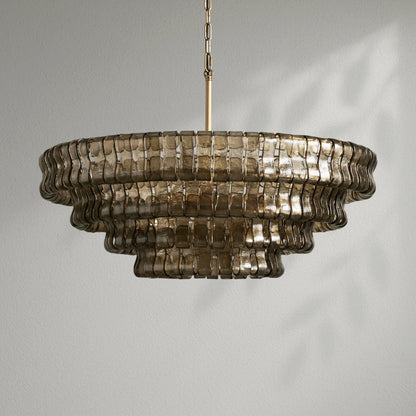 Ghiacco Round Chandelier - Lightings Menu