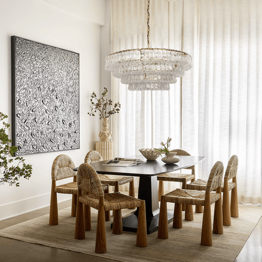 Ghiacco Round Chandelier - Lightings Menu