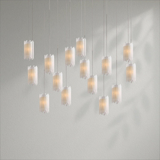 Gianla Rectangular Chandelier - Lightings Menu