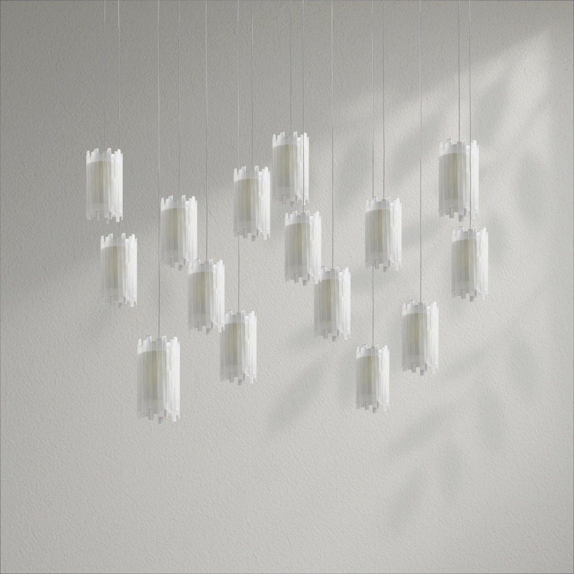 Gianla Rectangular Chandelier - Lightings Menu
