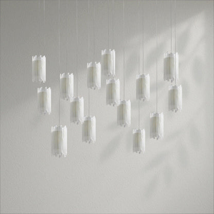 Gianla Rectangular Chandelier - Lightings Menu