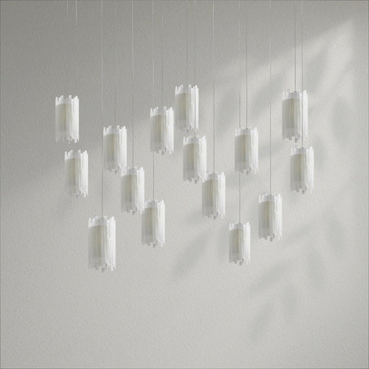 Gianla Rectangular Chandelier - Lightings Menu