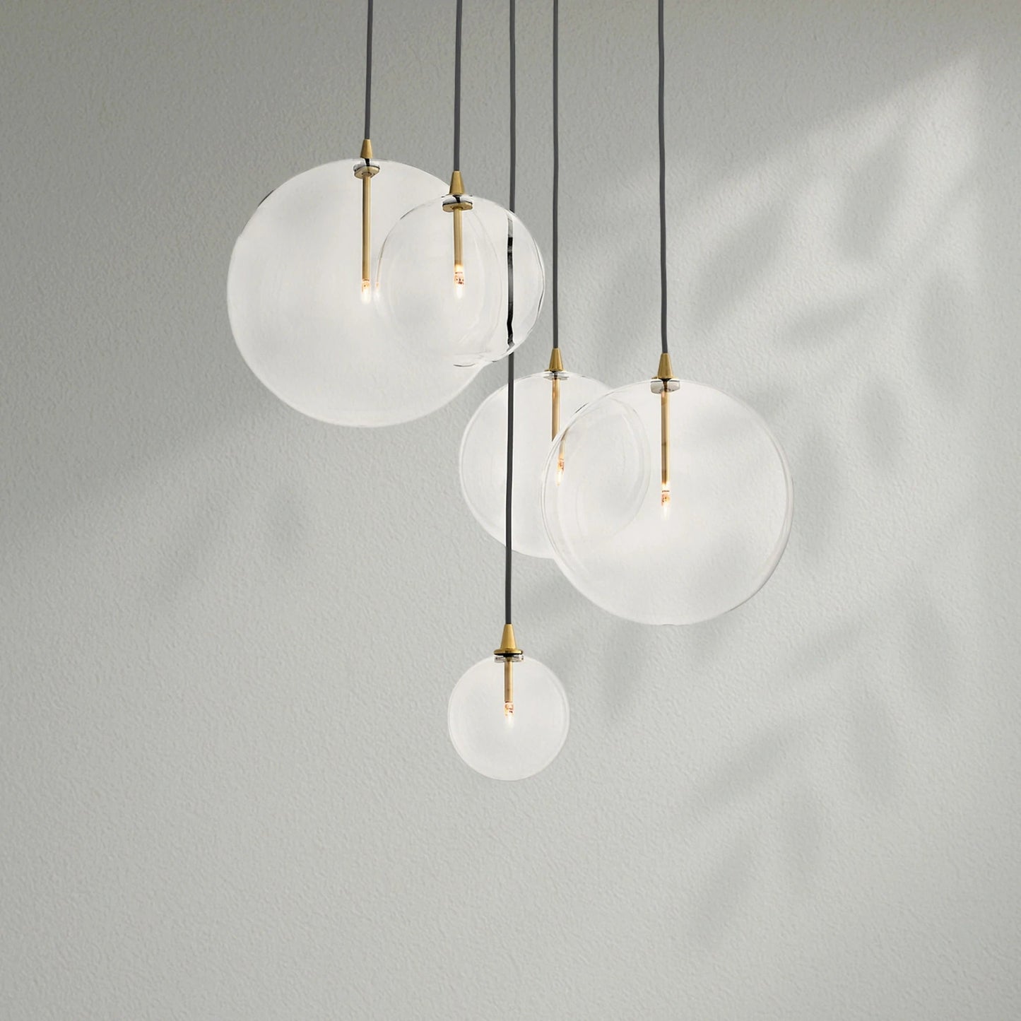 Glass Globe Mobile Cluster Chandelier - Lightings Menu