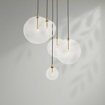 Glass Globe Mobile Cluster Chandelier - Lightings Menu