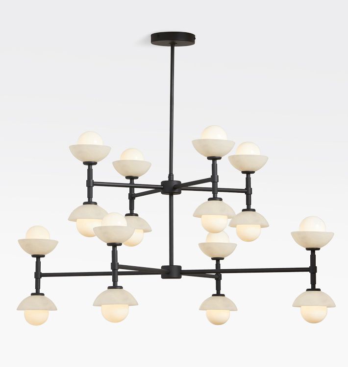 Greenwich Double Tier Chandelier - Lightings Menu