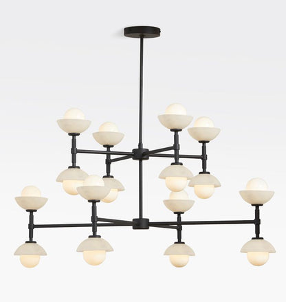 Greenwich Double Tier Chandelier - Lightings Menu