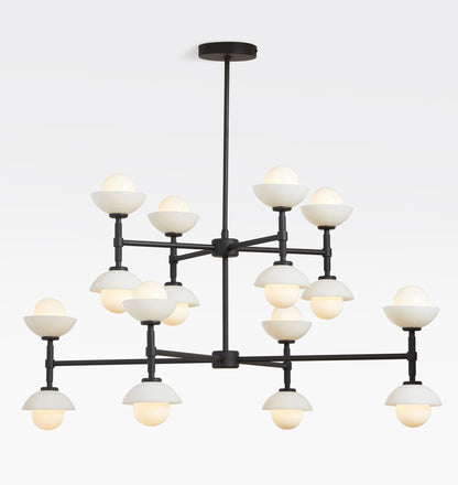 Greenwich Double Tier Chandelier - Lightings Menu