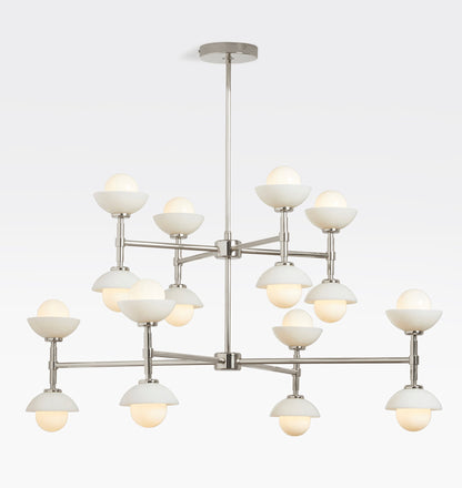 Greenwich Double Tier Chandelier - Lightings Menu