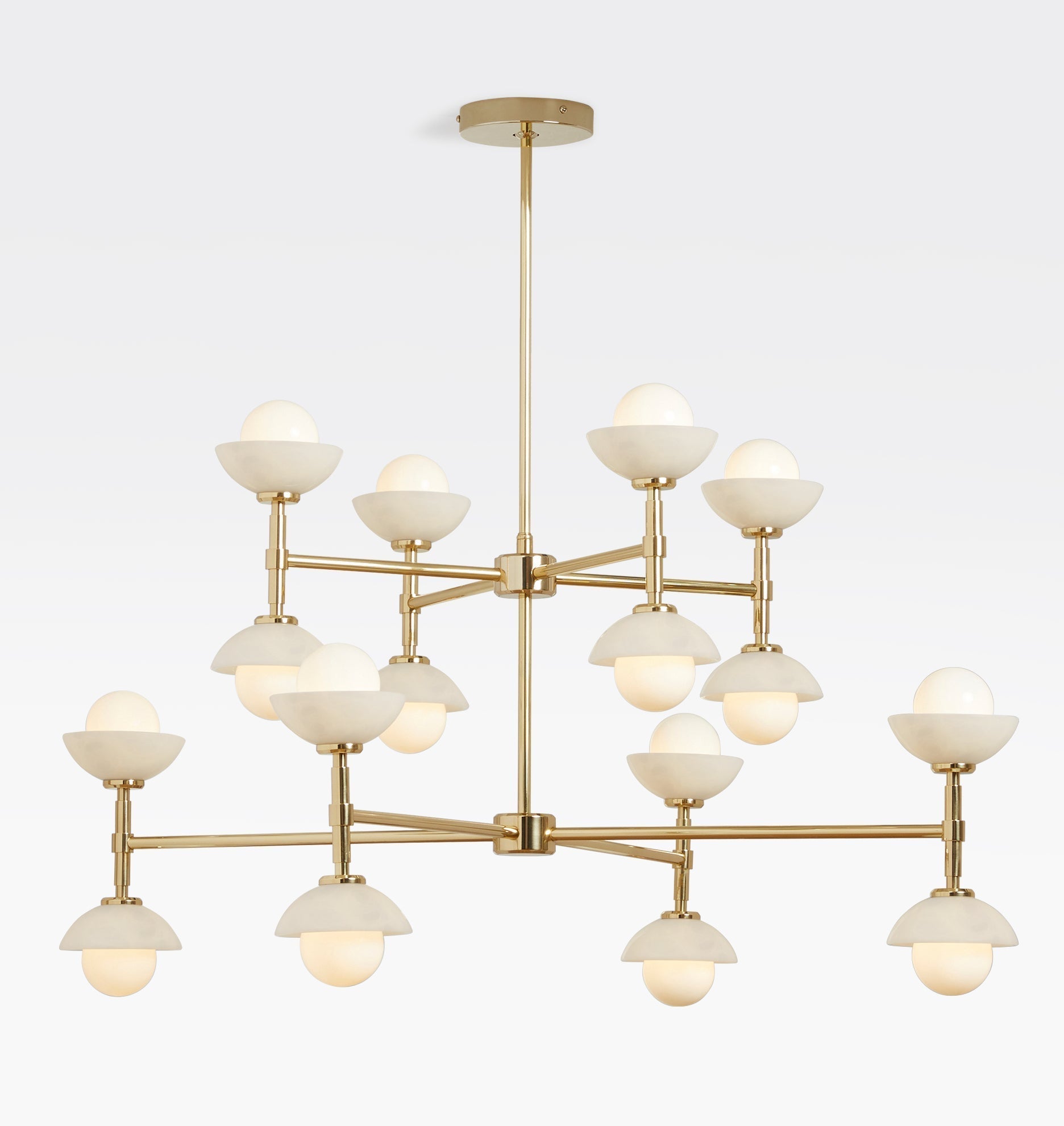 Greenwich Double Tier Chandelier - Lightings Menu