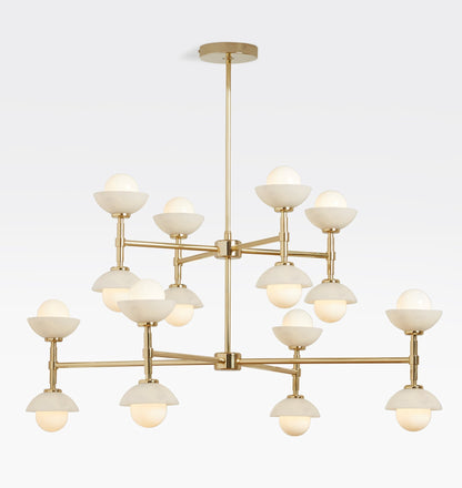 Greenwich Double Tier Chandelier - Lightings Menu