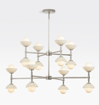 Greenwich Double Tier Chandelier - Lightings Menu