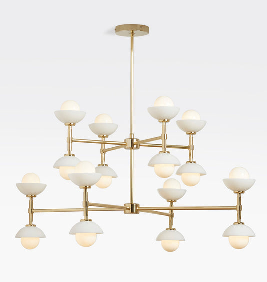 Greenwich Double Tier Chandelier - Lightings Menu