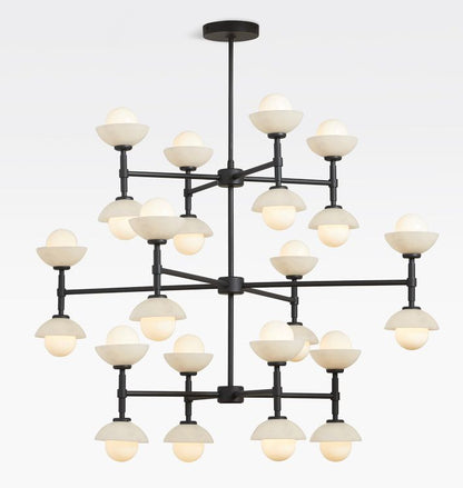 Greenwich Triple Tier Chandelier - Lightings Menu