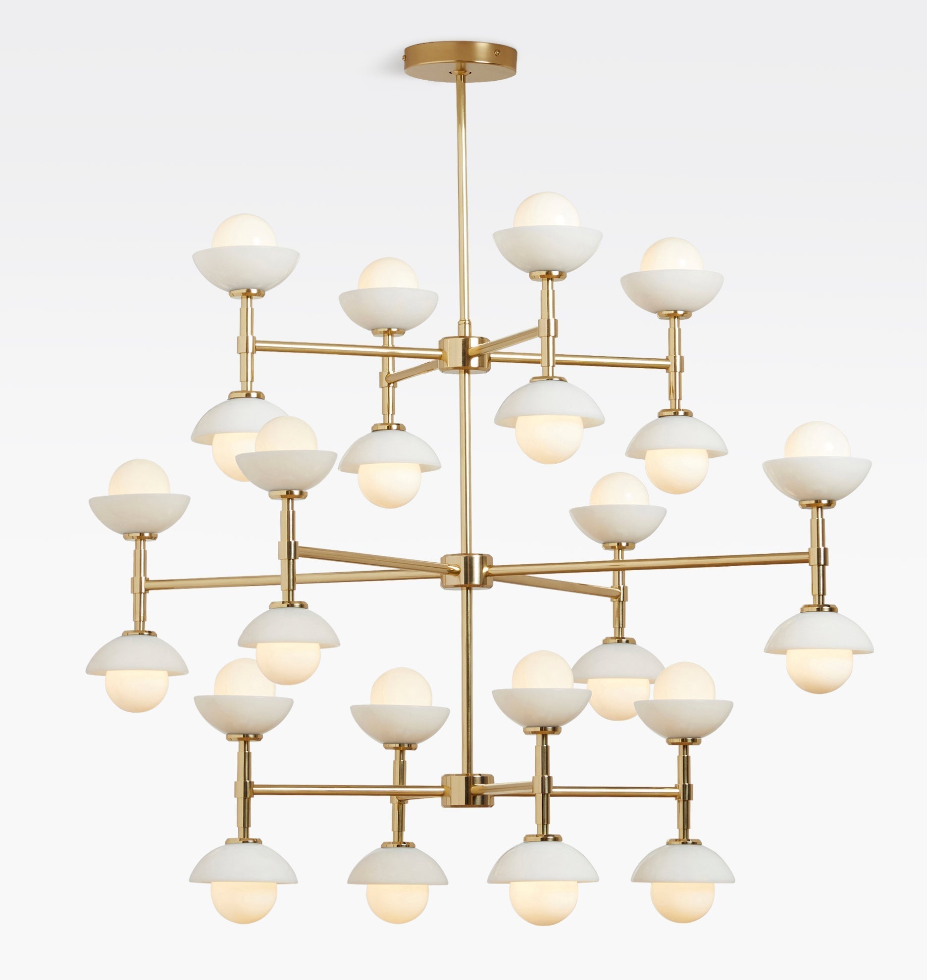 Greenwich Triple Tier Chandelier - Lightings Menu