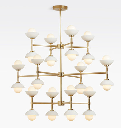 Greenwich Triple Tier Chandelier - Lightings Menu