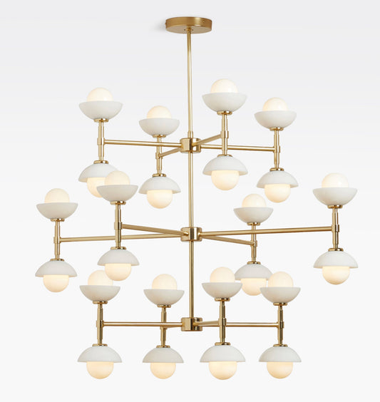 Greenwich Triple Tier Chandelier - Lightings Menu