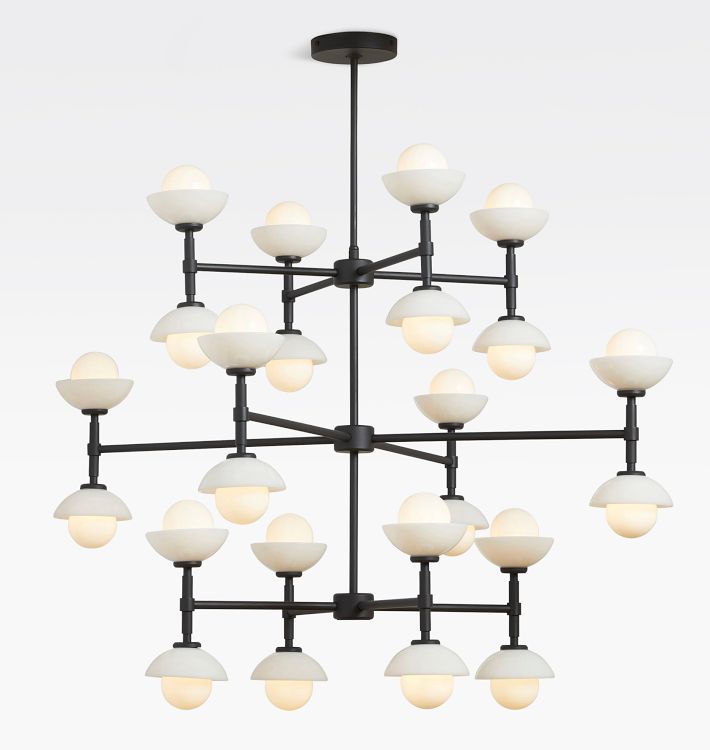 Greenwich Triple Tier Chandelier - Lightings Menu