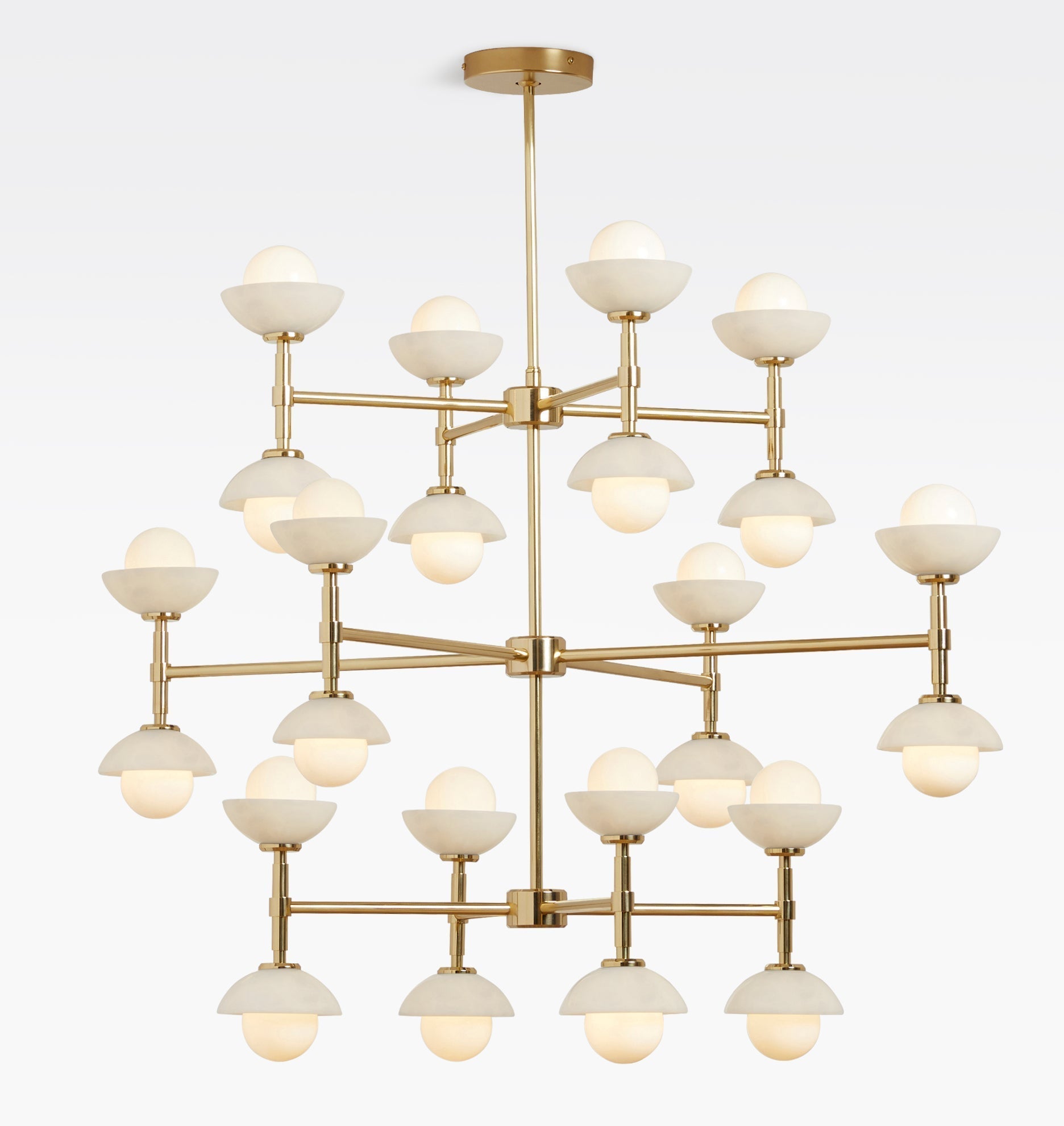 Greenwich Triple Tier Chandelier - Lightings Menu