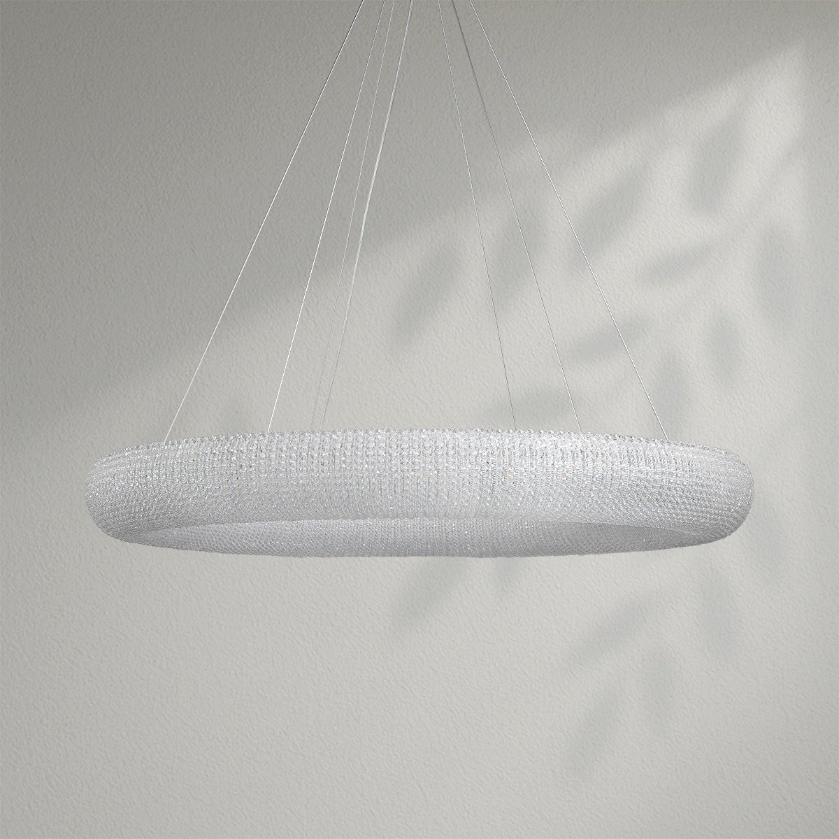 Halos Crystal Round Chandelier - Lightings Menu