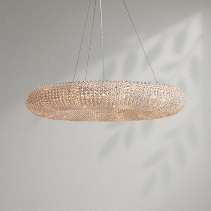 Halos Crystal Round Chandelier - Lightings Menu