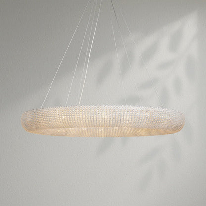 Halos Crystal Round Chandelier - Lightings Menu