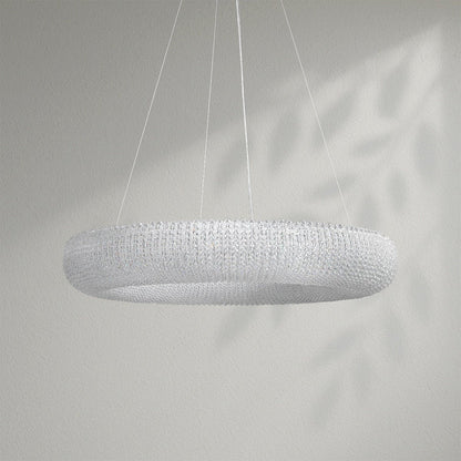 Halos Crystal Round Chandelier - Lightings Menu