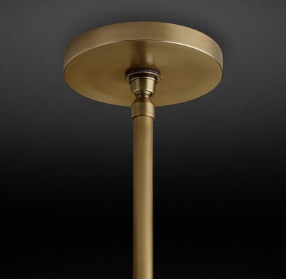 Hand Carved Alabaster Cylinder Pendent - Lightings Menu