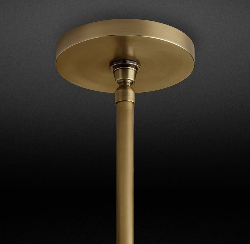 Hand Carved Alabaster Cylinder Pendent - Lightings Menu