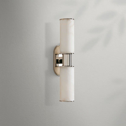 Harlien Alabaster 2 - Light Wall Sconce - Lightings Menu