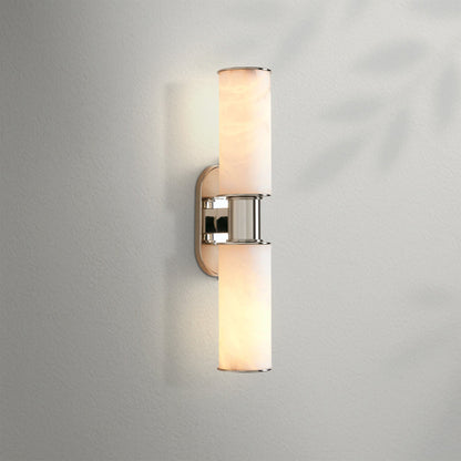 Harlien Alabaster 2 - Light Wall Sconce - Lightings Menu