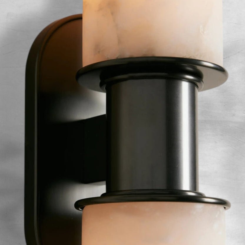 Harlien Alabaster 2 - Light Wall Sconce - Lightings Menu