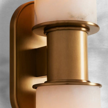 Harlien Alabaster 2 - Light Wall Sconce - Lightings Menu