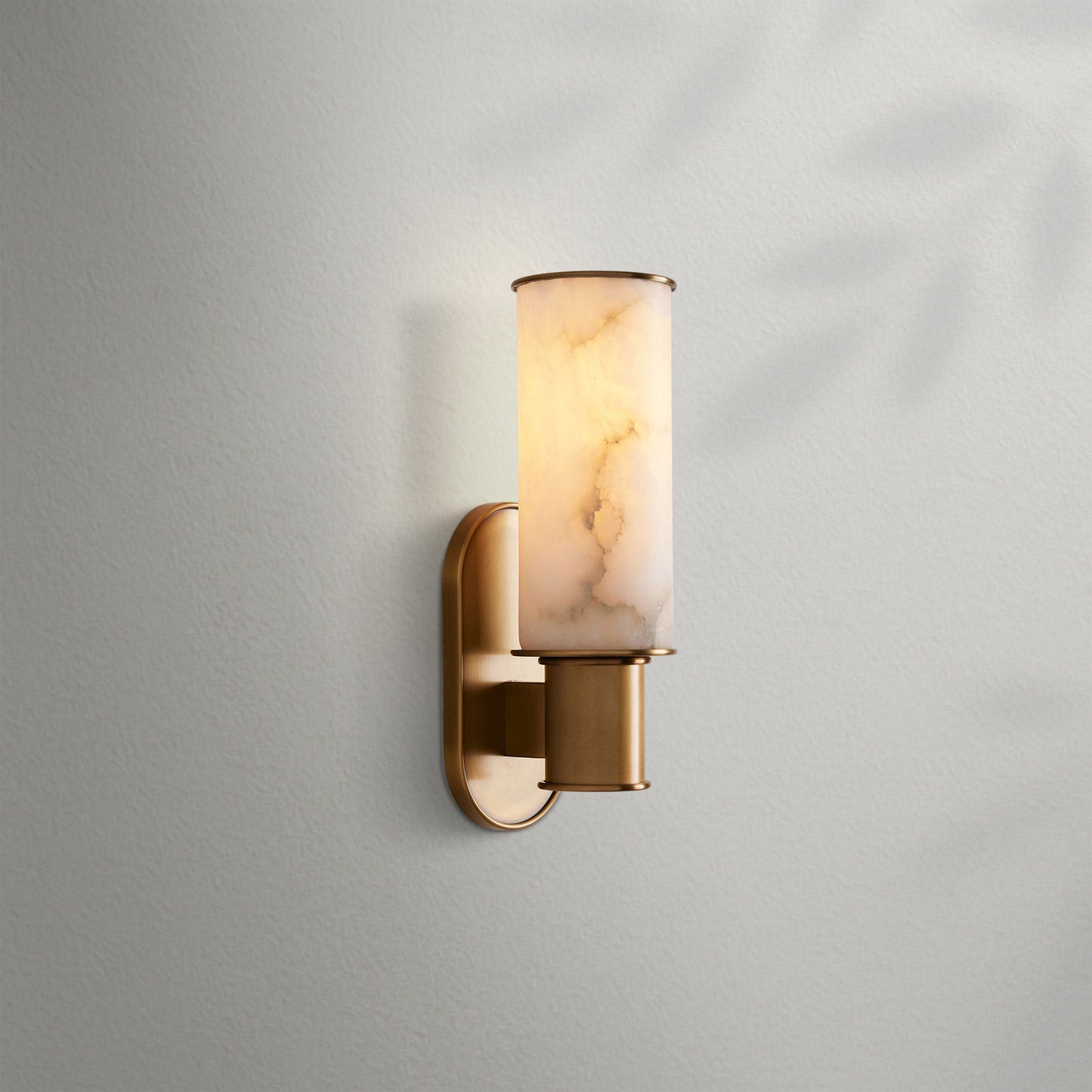 Harlien Alabaster Wall Sconce - Lightings Menu