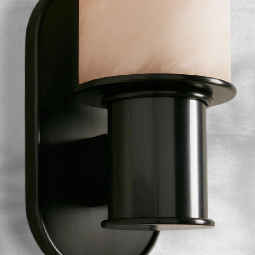 Harlien Alabaster Wall Sconce - Lightings Menu