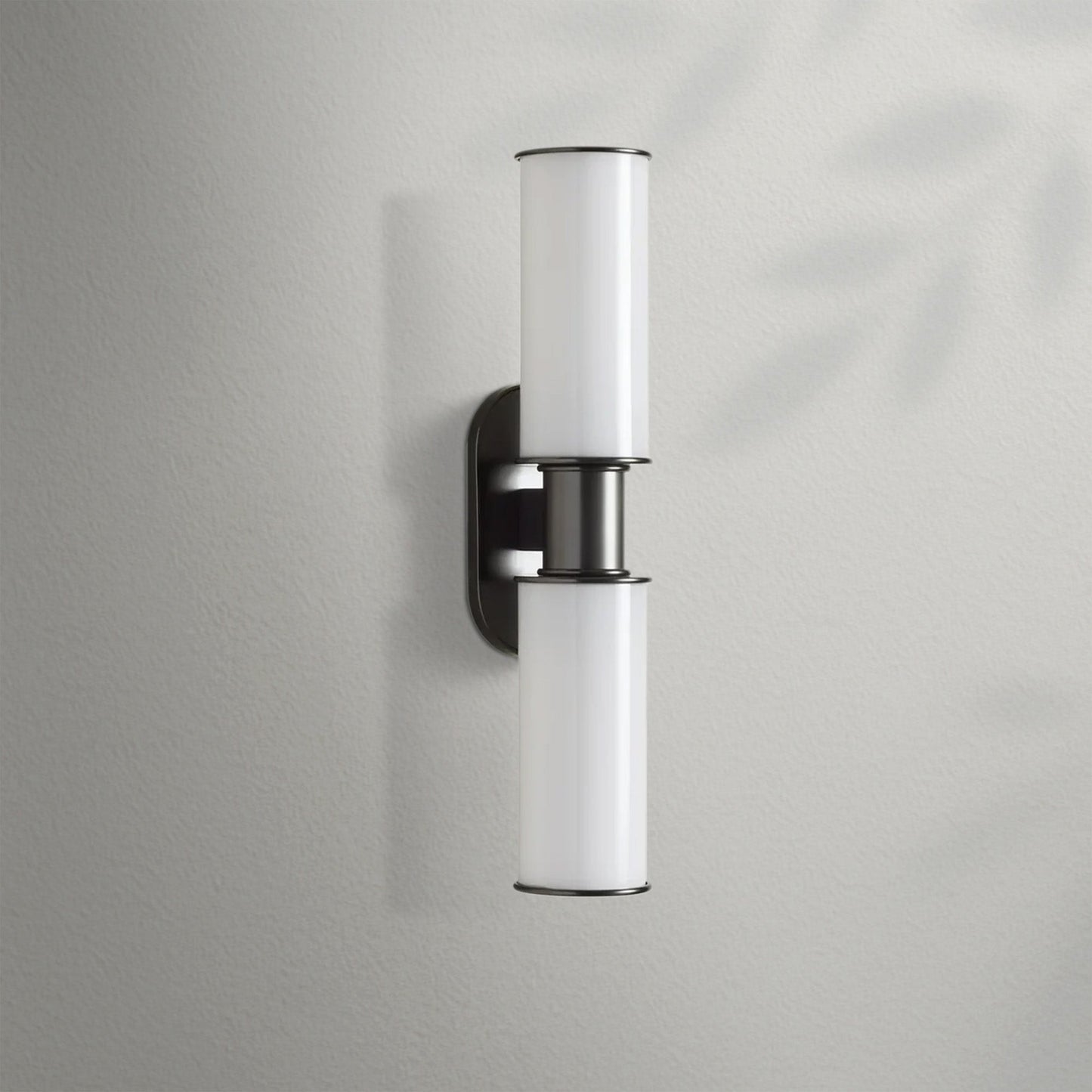 Harlien Modern Milk Glass 2 - Light Wall Sconce - Lightings Menu