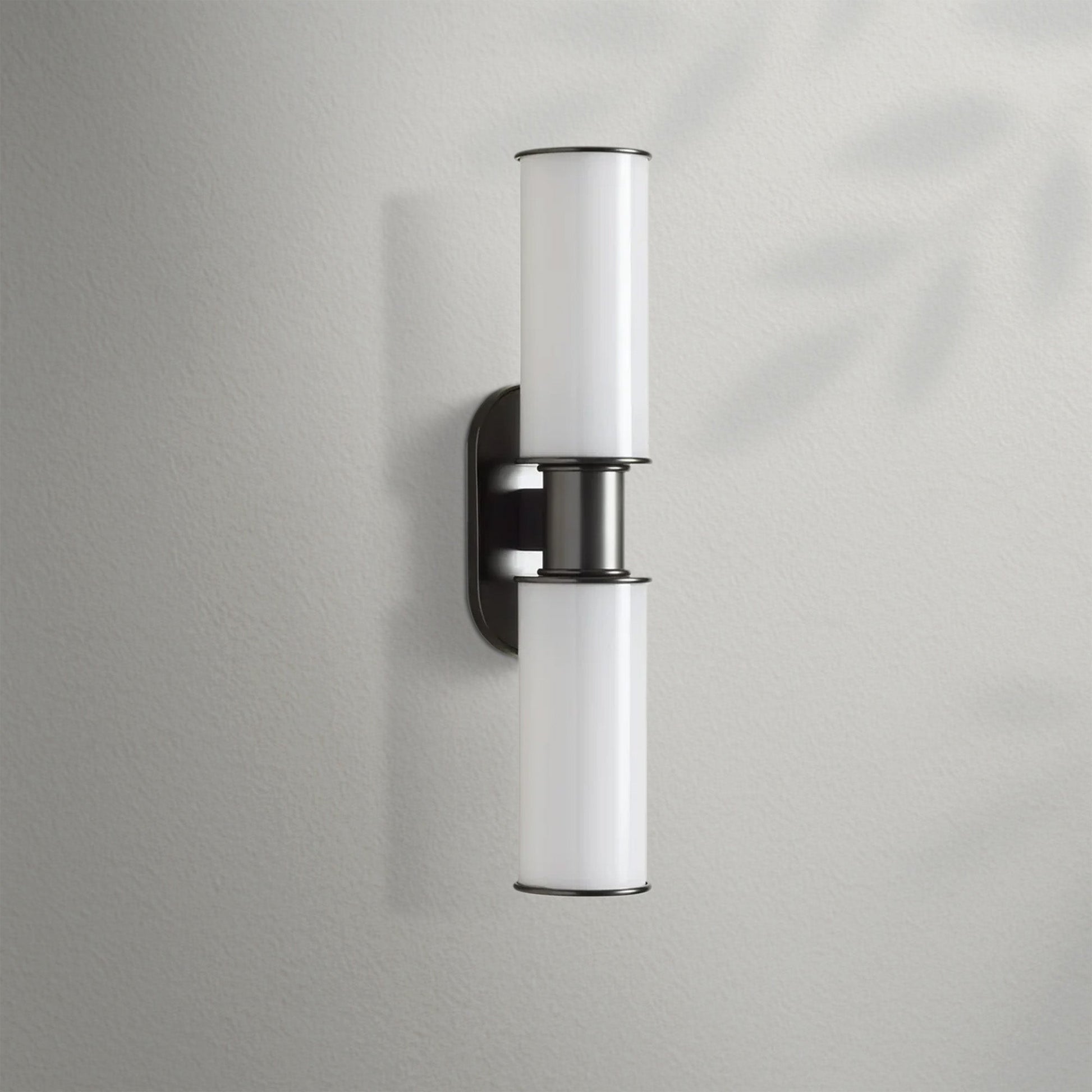 Harlien Modern Milk Glass 2 - Light Wall Sconce - Lightings Menu