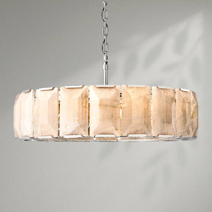 Harlows Calcite Round Chandelier - Lightings Menu