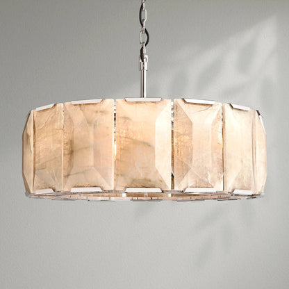 Harlows Calcite Round Chandelier - Lightings Menu
