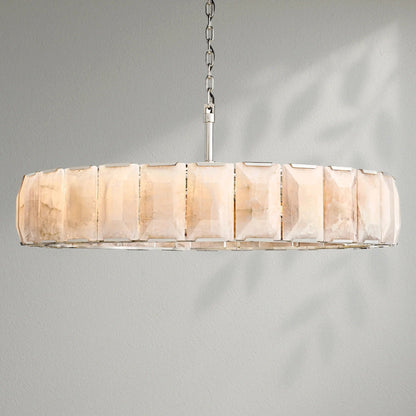 Harlows Calcite Round Chandelier - Lightings Menu
