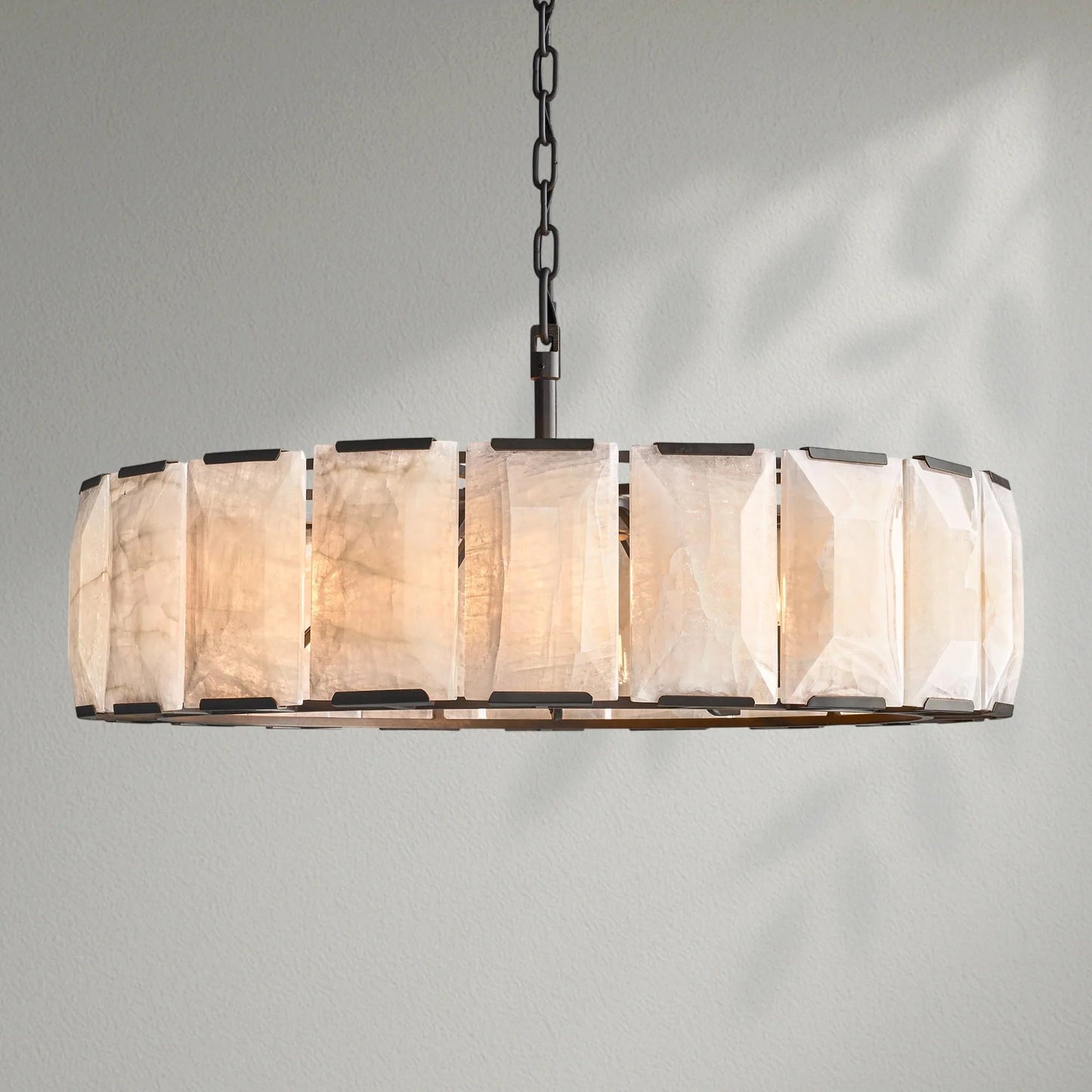 Harlows Calcite Round Chandelier - Lightings Menu