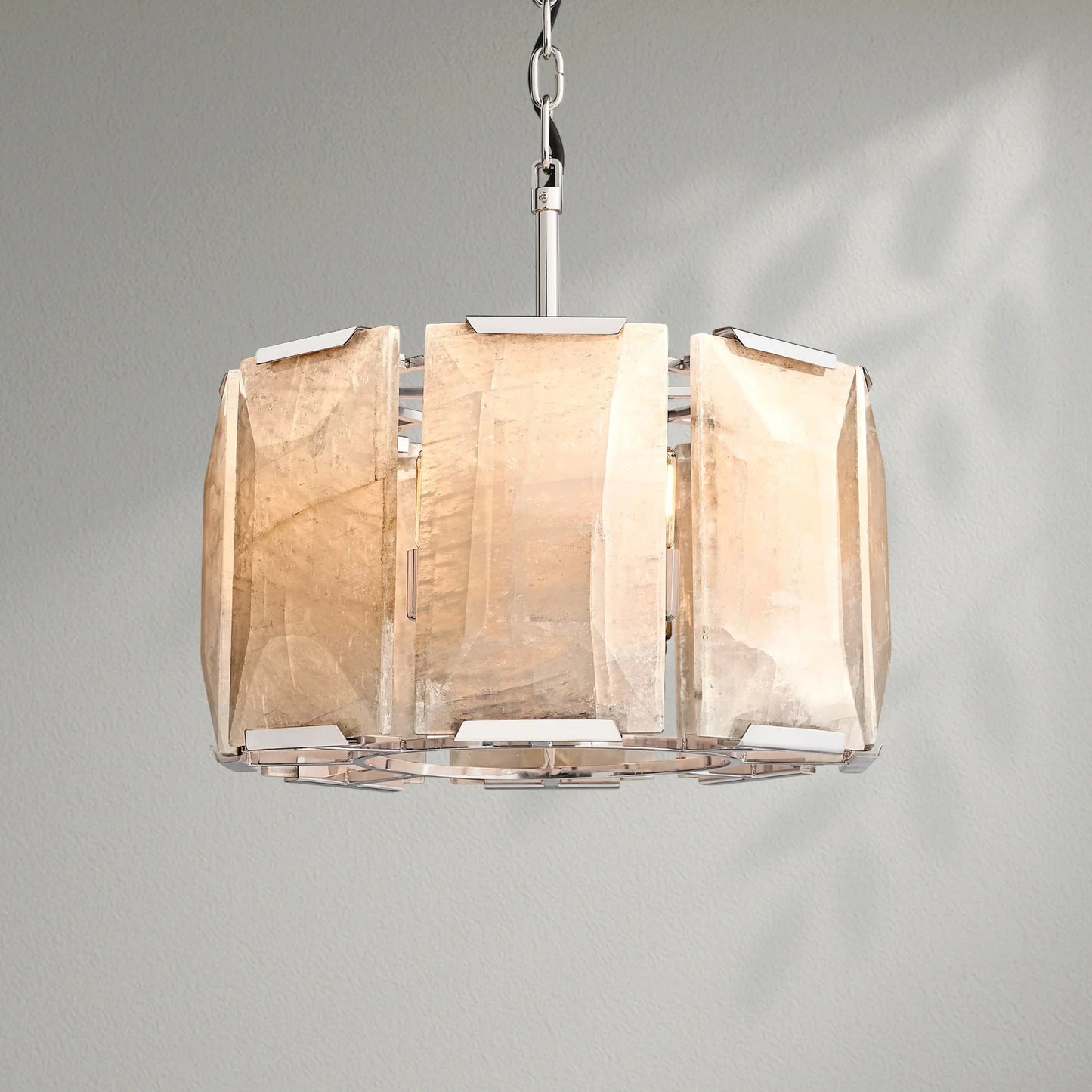 Harlows Calcite Round Chandelier - Lightings Menu