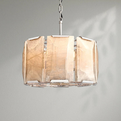Harlows Calcite Round Chandelier - Lightings Menu