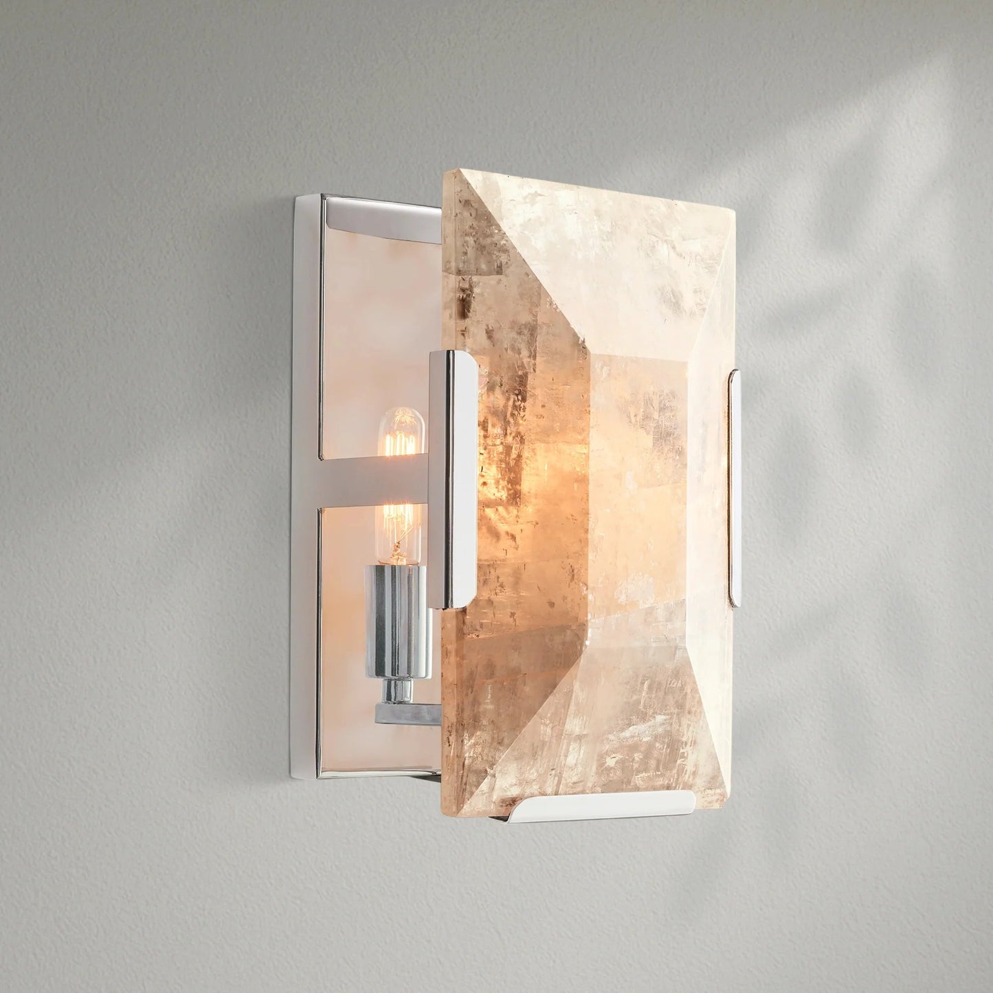 Harlows Calcite Short Wall Sconce - Lightings Menu