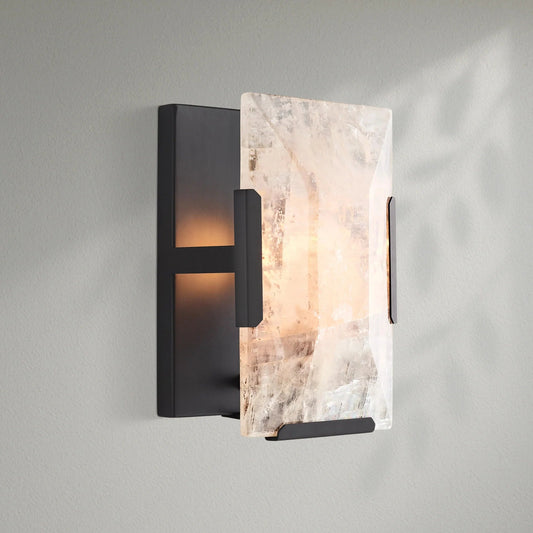 Harlows Calcite Short Wall Sconce - Lightings Menu