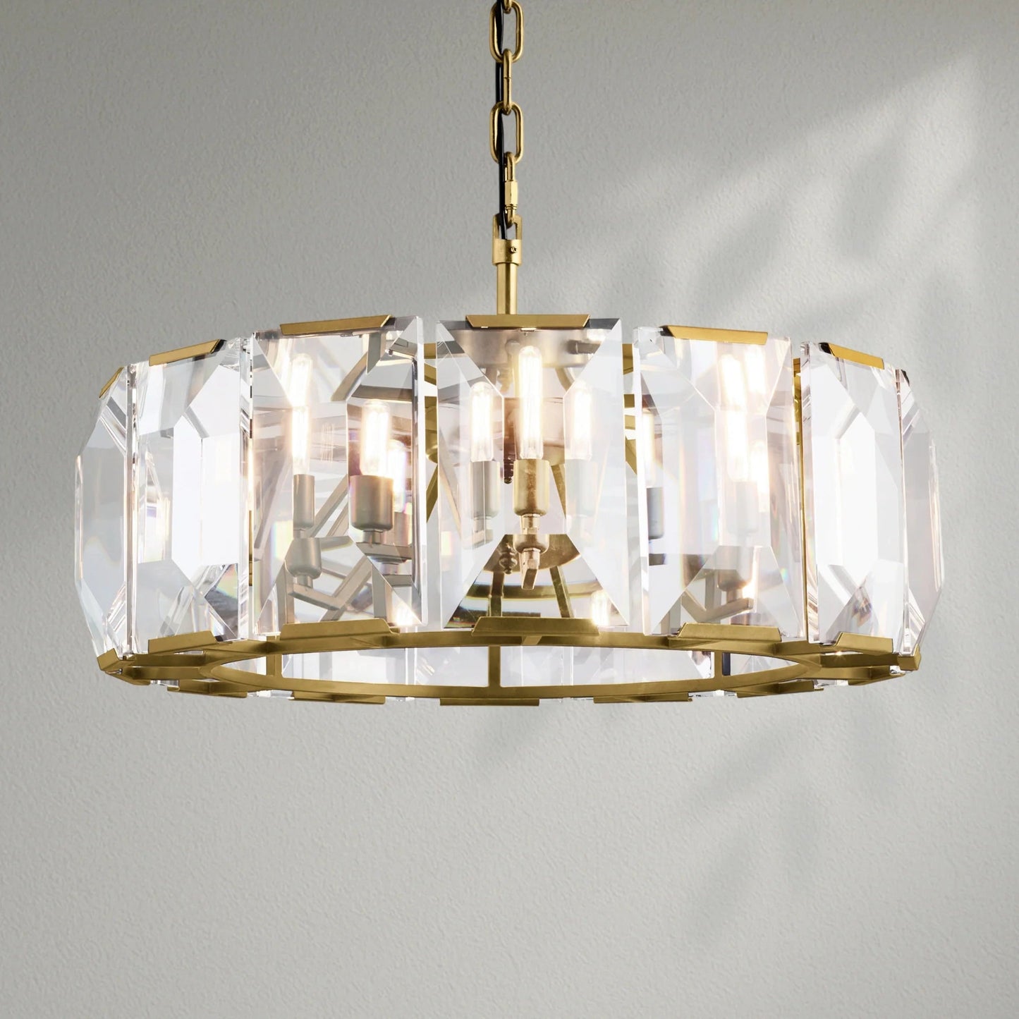 Harlows Crystal Round Chandelier - Lightings Menu