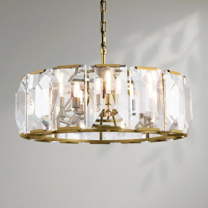 Harlows Crystal Round Chandelier - Lightings Menu