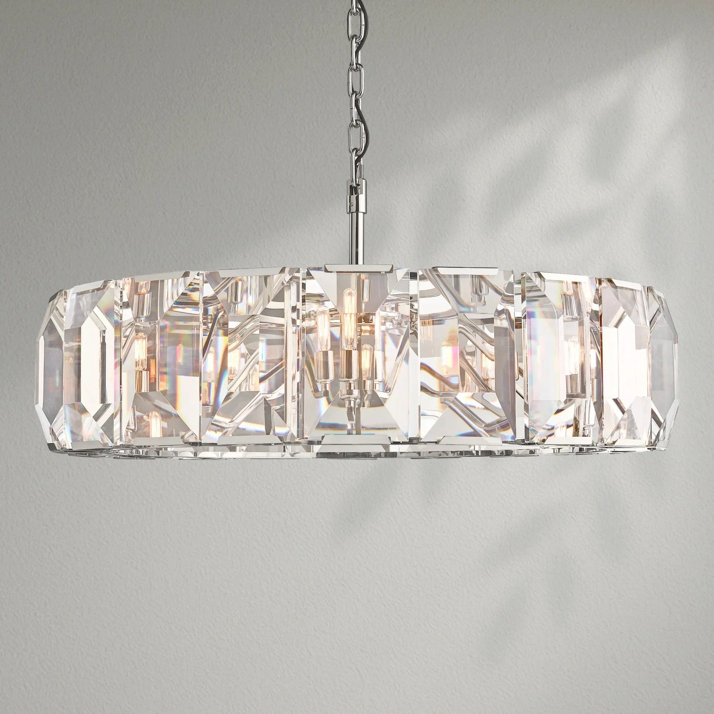 Harlows Crystal Round Chandelier - Lightings Menu